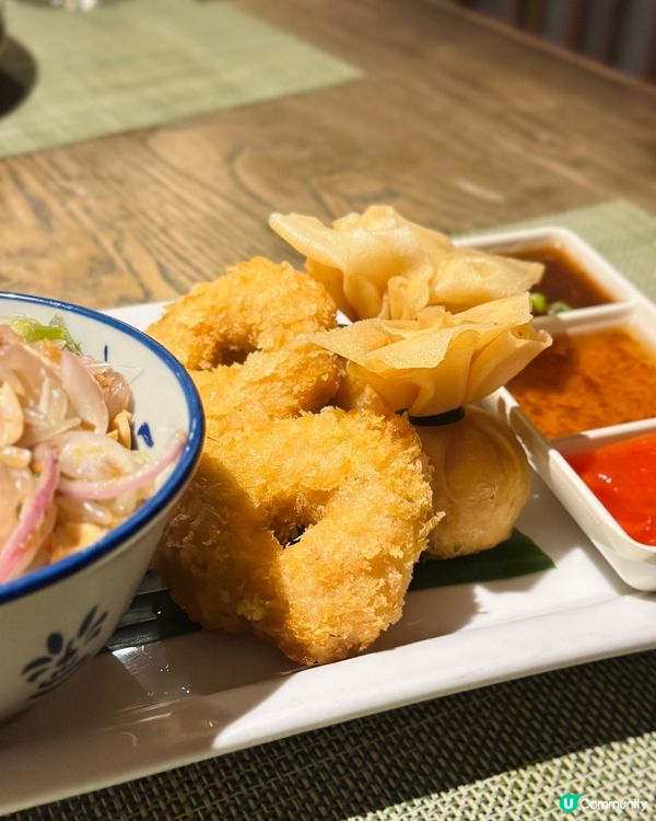 1.  正宗泰菜🤤！沙嗲串燒+小食拼盤超正！😋 (西灣河)