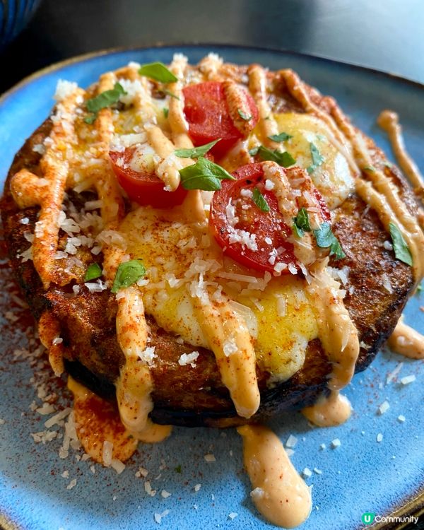 🦐蝦醬意粉有驚喜！入面仲有腐竹，慢煮蛋 😆