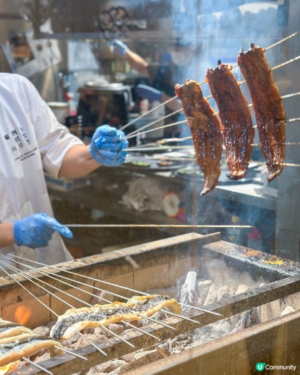 🇯🇵日本名店過江龍  高質炭火烤鰻魚🔥
