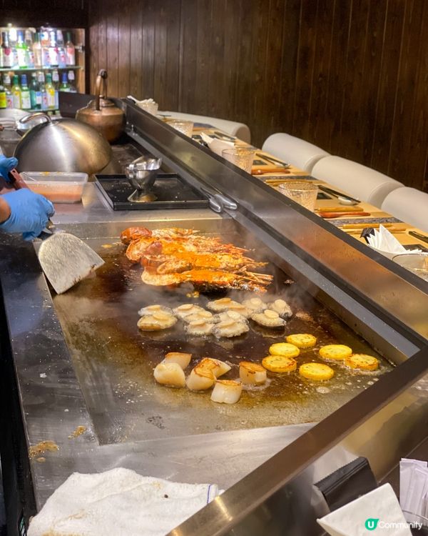 元朗｜新開優惠海膽宴鐵板燒。龍亭