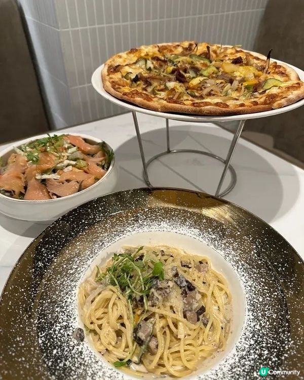 AGE Cuisine Express｜蟹肉海膽米意粉🦀