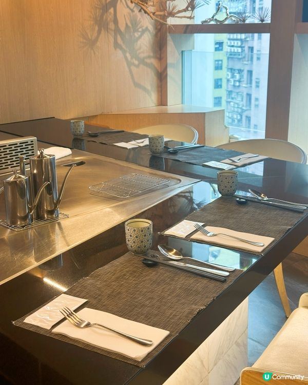 放假去食lunch Teppanyaki,位於銅鑼灣駱克駅嘅...