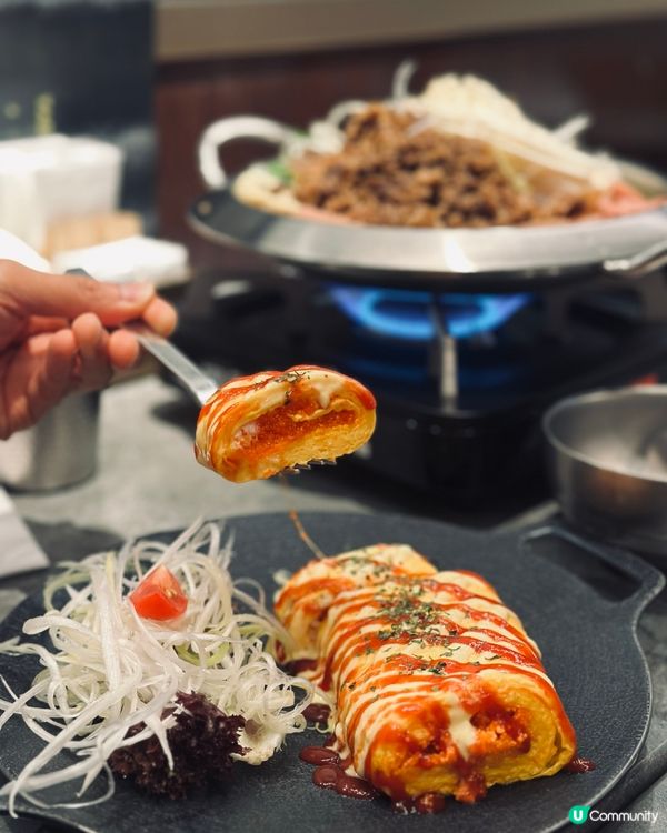 芝士蟹子蛋卷🤤！海之戀韓食推介！