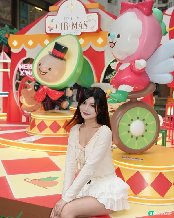 聖誕馬戲團🎪！香港仔中心打卡📸！