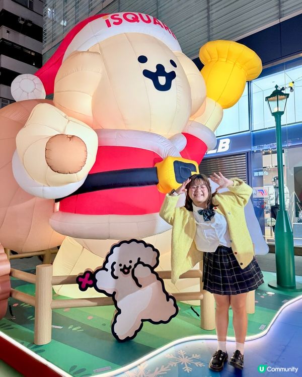 尖咀聖誕萌犬打卡！🐶🎄 影相必去！