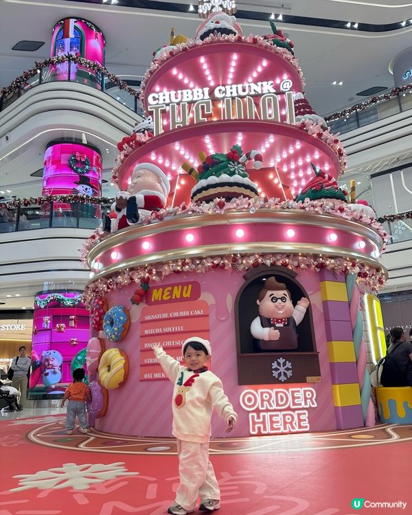 圍方聖誕聯乘！肥仔陪你過冬 🥳🎄