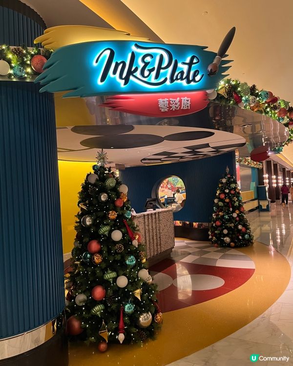 迪士尼好萊塢酒店藝彩廚晚餐🎄🧑‍🎄😋