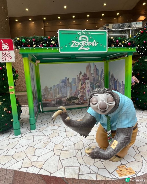 時代廣場Zootopia約定你🎄🧑‍🎄🎁