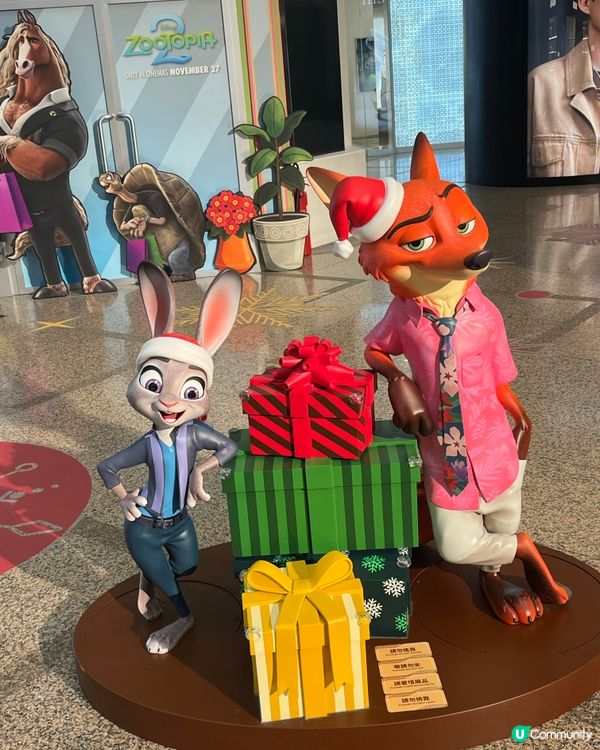 時代廣場Zootopia約定你🎄🧑‍🎄🎁