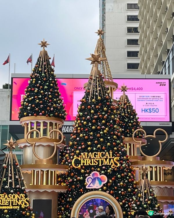 海港城化身迪士尼樂園🎄🎁🧑‍🎄🎉