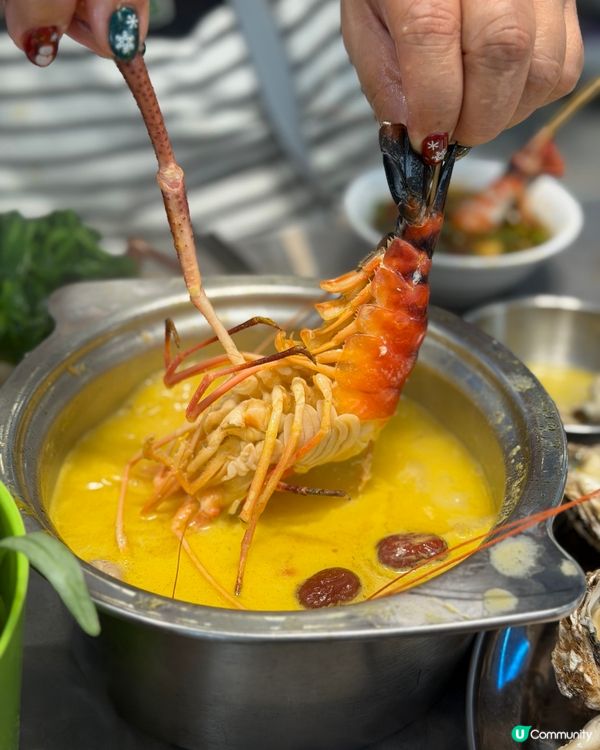 人氣活海鮮火鍋天花板🤤🦀🦐