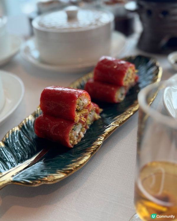 深圳君悅酒店黑珍珠一鑽💎主席樓超值點心套餐😍