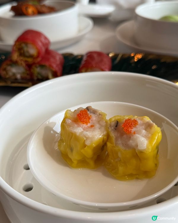 深圳君悅酒店黑珍珠一鑽💎主席樓超值點心套餐😍