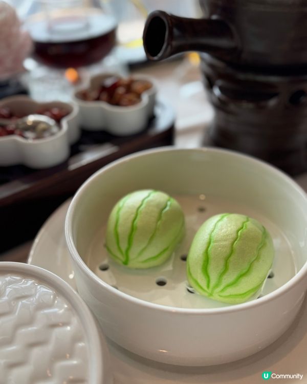 深圳君悅酒店黑珍珠一鑽💎主席樓超值點心套餐😍