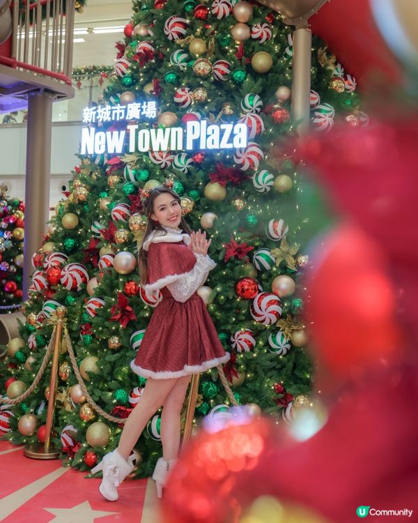 新城市廣場聖誕必去！✨ 水幕匯演超靚！🤩
