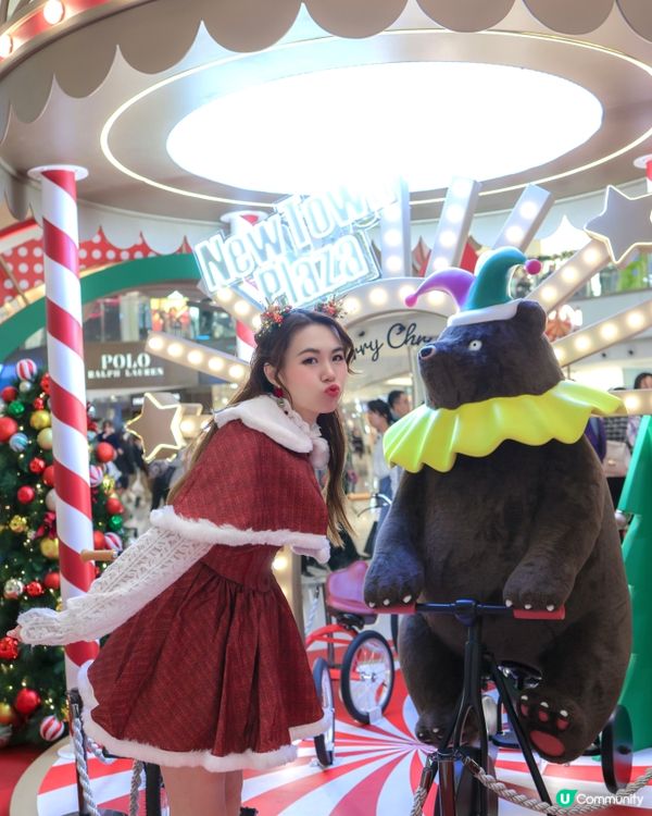 新城市廣場聖誕必去！✨ 水幕匯演超靚！🤩