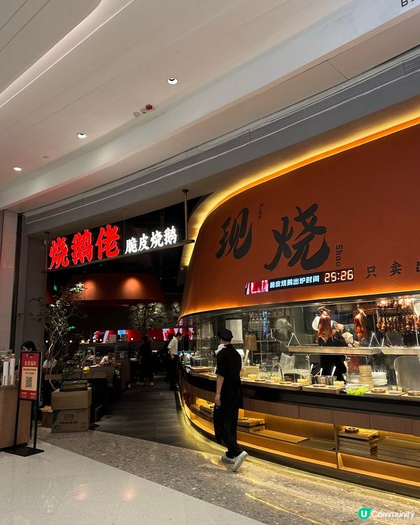 脆皮燒鵝髀🤤！深圳覓食記！🦆