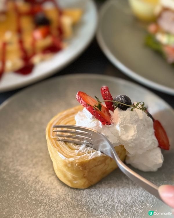 中畸町咖啡小店☕️！豬扒包超正😋！梨汁必試🍐！