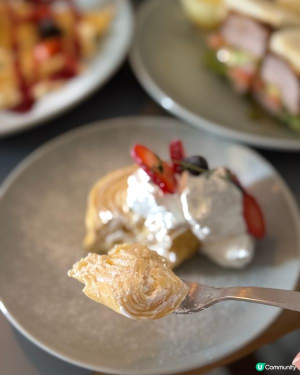 中畸町咖啡小店☕️！豬扒包超正😋！梨汁必試🍐！