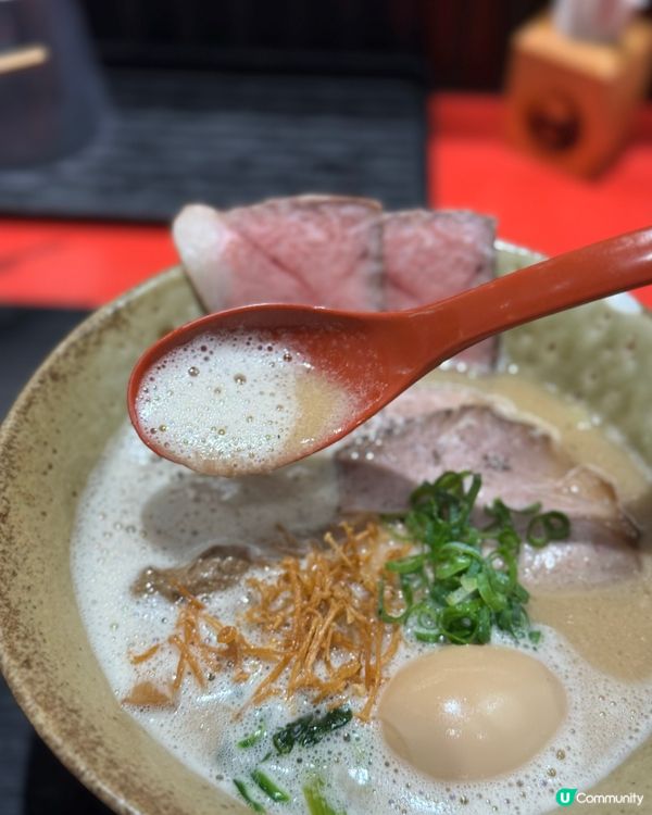 機場最後晚餐🍜！和牛雞白湯拉麵🤤！ 