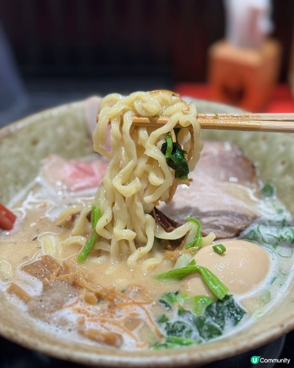機場最後晚餐🍜！和牛雞白湯拉麵🤤！ 