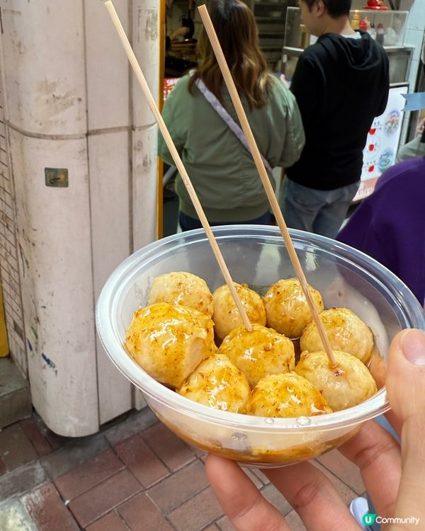 放工必食！$12雞蛋仔+咖喱魚蛋😋 