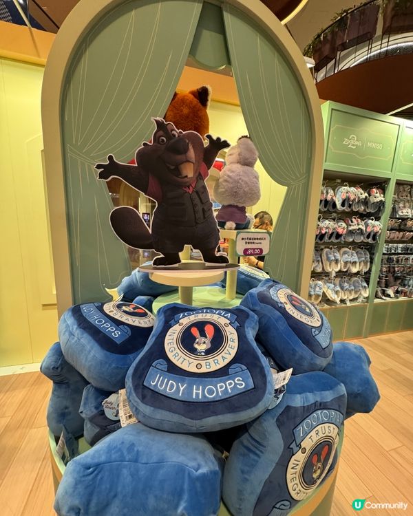 Disney x MINISO 優獸大都會🦊🐰啟德快閃店🤩