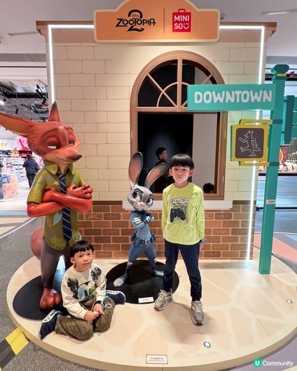 Disney x MINISO 優獸大都會🦊🐰啟德快閃店🤩
