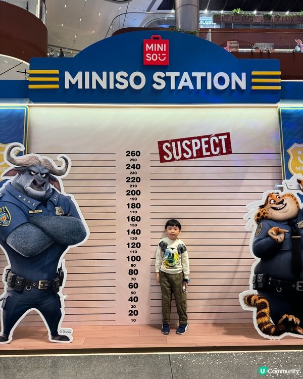 Disney x MINISO 優獸大都會🦊🐰啟德快閃店🤩