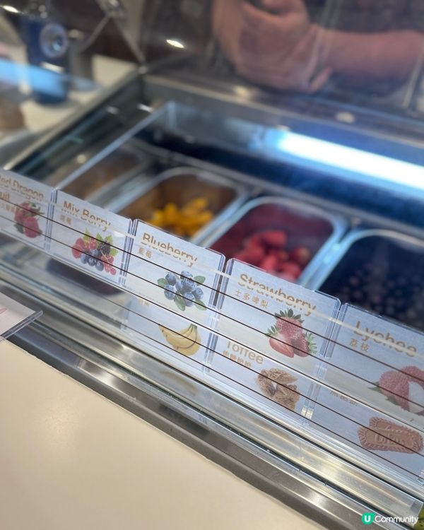 荃灣新店🍦！自選水果乳酪雪糕😋！低脂健康又好味！🍓🍑