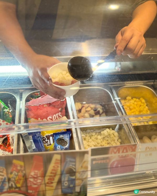 荃灣新店🍦！自選水果乳酪雪糕😋！低脂健康又好味！🍓🍑