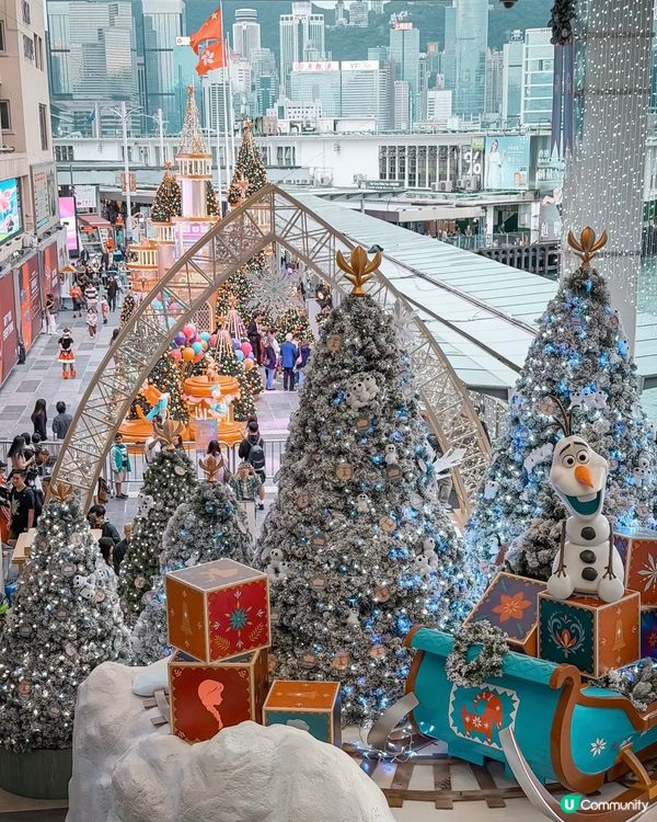 维港海景圣诞冰雪奇緣打卡📸！靚爆！