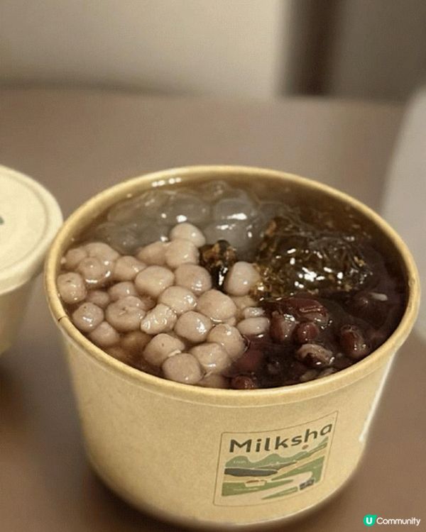 豆花仙草杯😋！Milksha新Menu🤤！