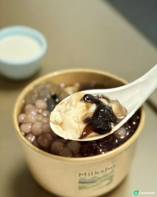 豆花仙草杯😋！Milksha新Menu🤤！