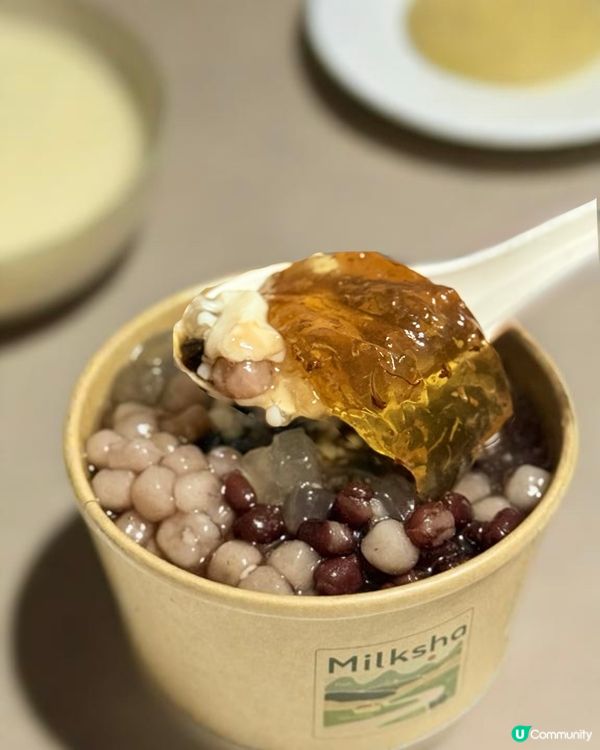 豆花仙草杯😋！Milksha新Menu🤤！