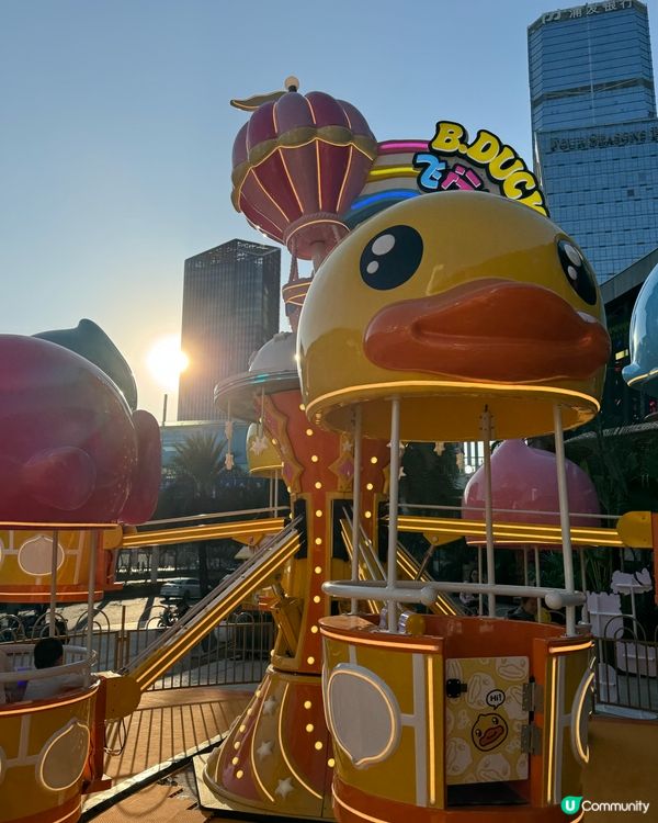 深圳萬象前海打卡！🦆b duck 樂園好好玩！