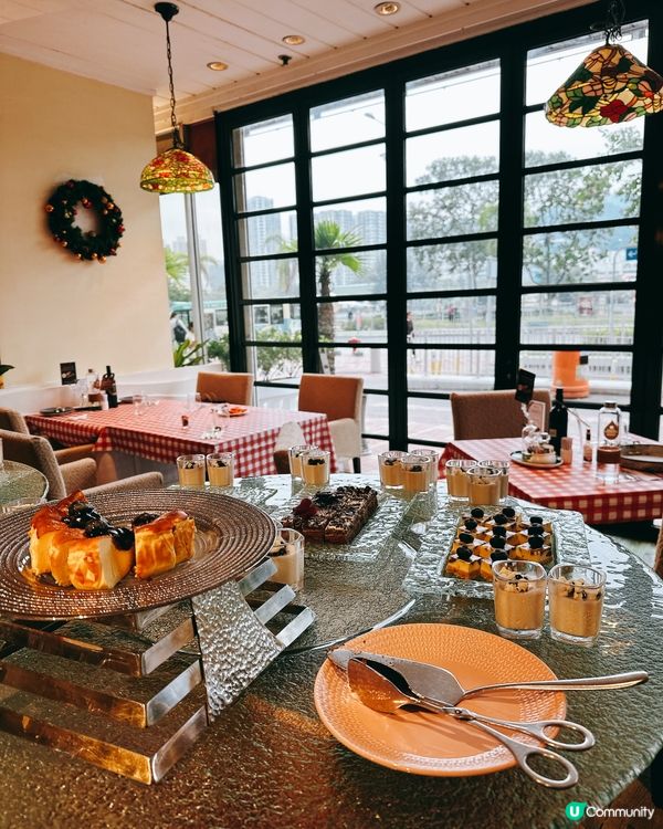 沙田麗豪酒店聖誕午餐🎄！烤牛扒超正🤤！