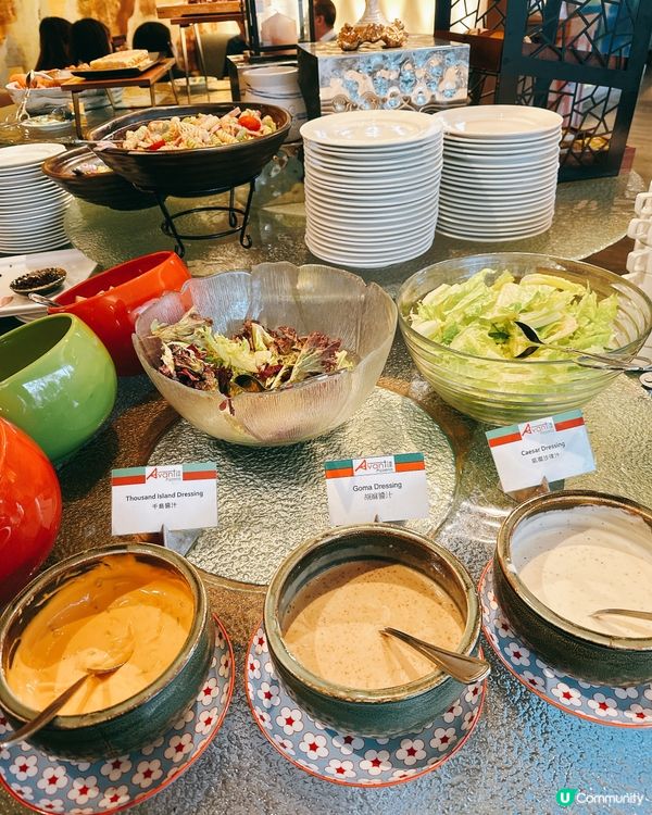 沙田麗豪酒店聖誕午餐🎄！烤牛扒超正🤤！