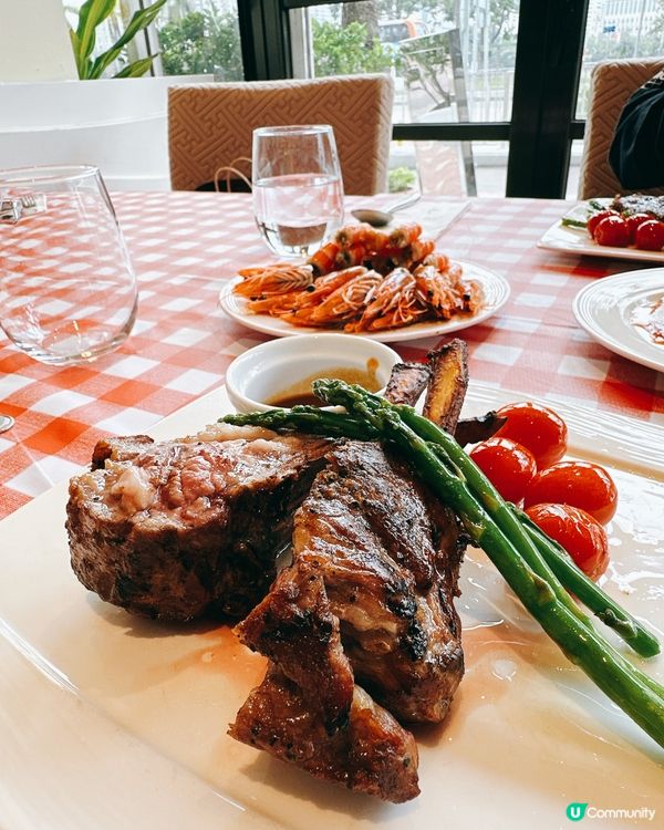 沙田麗豪酒店聖誕午餐🎄！烤牛扒超正🤤！