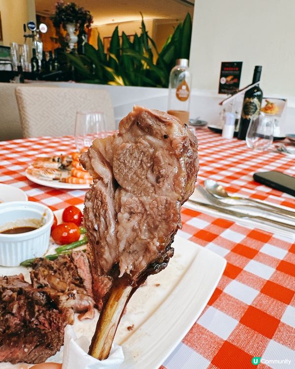 沙田麗豪酒店聖誕午餐🎄！烤牛扒超正🤤！