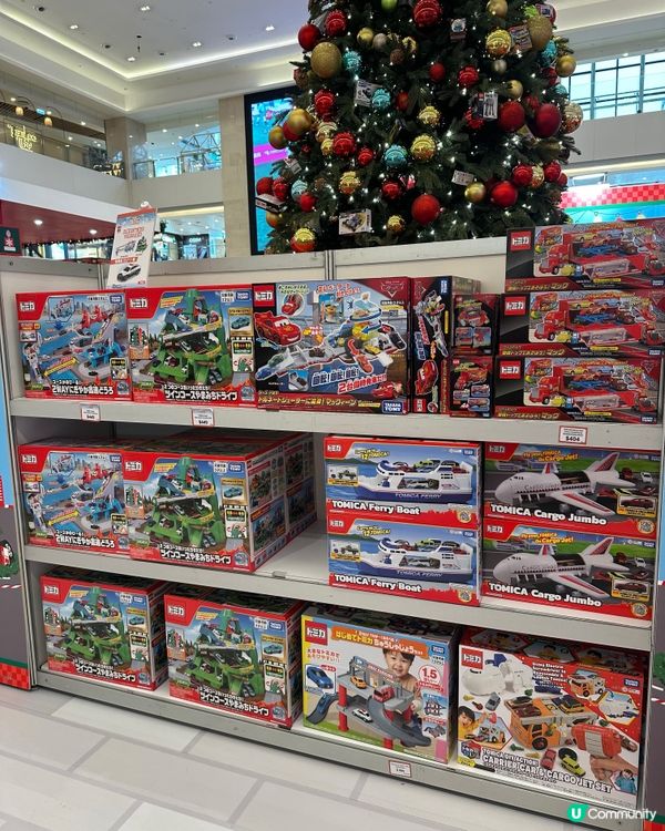 屯門市廣場TOMICA聖誕樂園🚗！車迷必去📸！