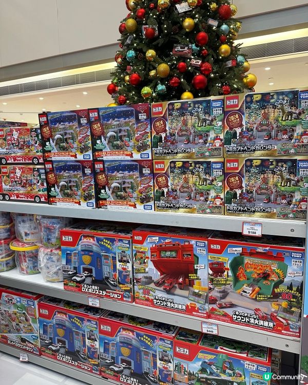 屯門市廣場TOMICA聖誕樂園🚗！車迷必去📸！