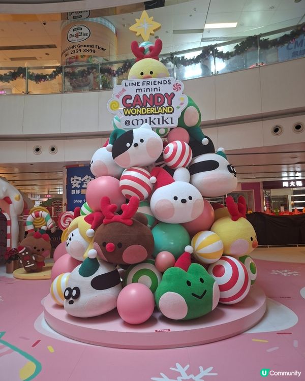Mikiki聖誕打卡必到！超萌LINE Friends