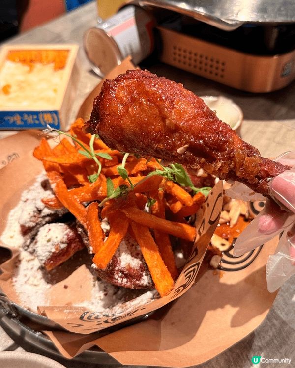 旺角抵食韓菜🤤！炸雞份量勁多🐔🍟