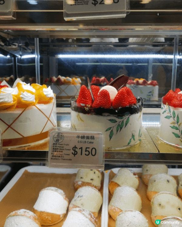 位於佐敦嘉多娜餅店人氣蛋糕， 如生日在此推介半磅150一磅都...