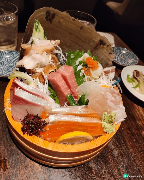 朋友推薦東京涉谷橫街內嘅隱世居酒屋魚屋豪椀，要打電話去訂位。...