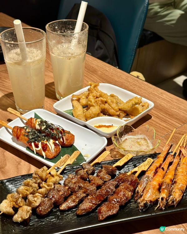 堅豐廚房串燒🤤！正宗古法燒鰂魚🐟！