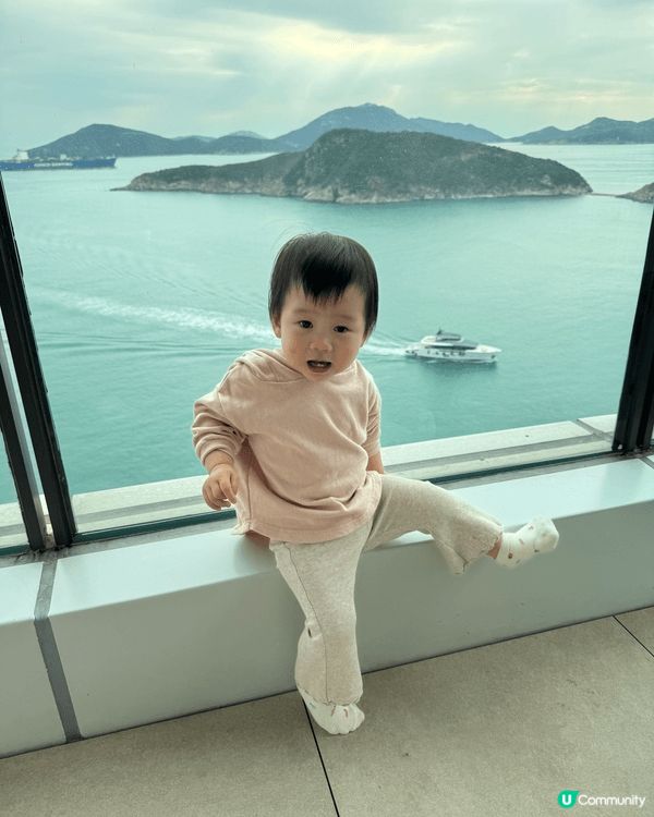 結婚週年紀念帶埋BB住一晚富麗敦海洋公園酒店，仲升級我哋上露...