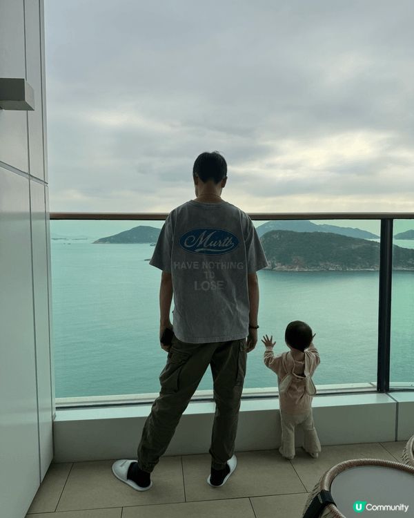 結婚週年紀念帶埋BB住一晚富麗敦海洋公園酒店，仲升級我哋上露...
