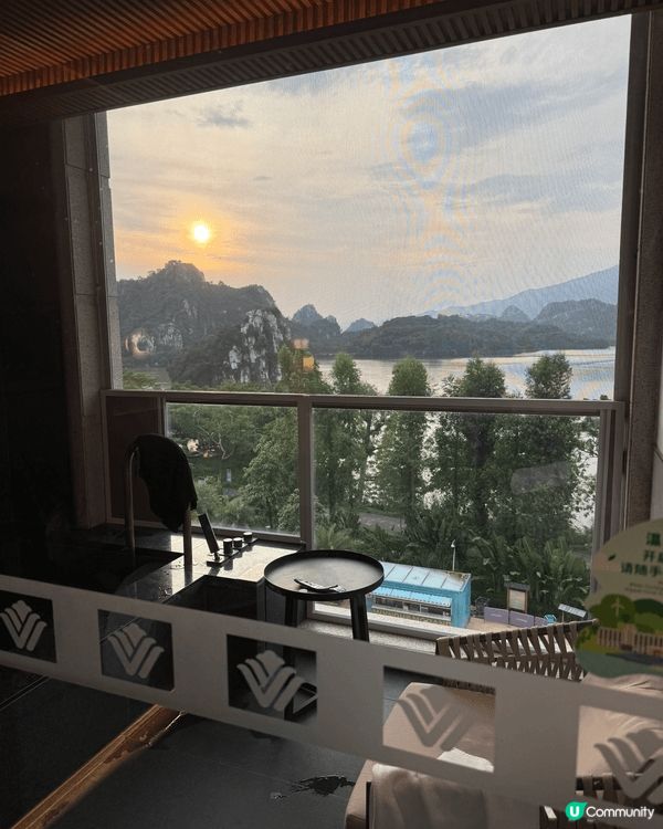 肇慶溫德娒酒店。可以對住國家5A級靚景浸溫泉，怕曬或落雨也可...